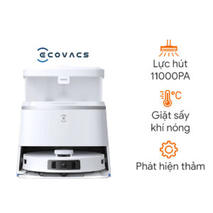 Robot hút bụi lau nhà Ecovacs Deebot T30 Pro Omni - Bản Quốc Tế