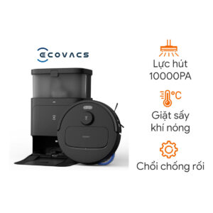Robot hút bụi lau nhà Ecovacs Deebot N30 Pro Omni - Bản Quốc Tế