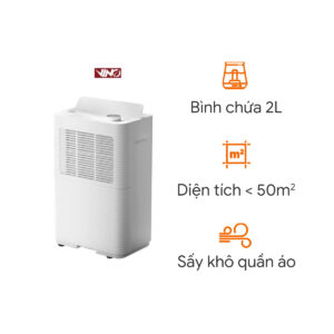 Máy Hút Ẩm Xiaomi VINO 16L Cảm Ứng Thông Minh